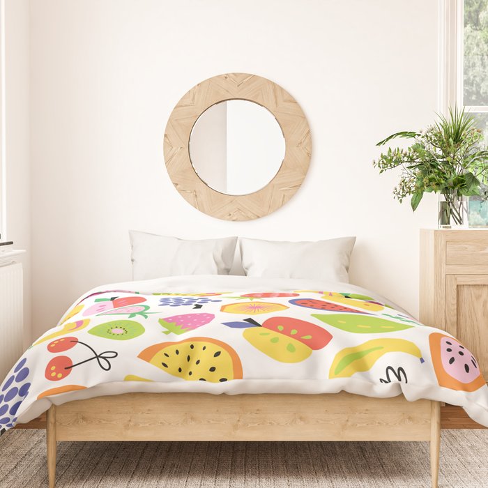 Fruit Salad Pattern Duvet Cover Gallery Image 3