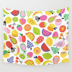 Fruit Salad Pattern Wall Tapestry Gallery Image 4