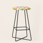 Fruit Salad Pattern Stool Gallery Image 1
