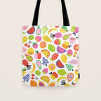 Fruit Salad Pattern Tote Bag Gallery Image 1