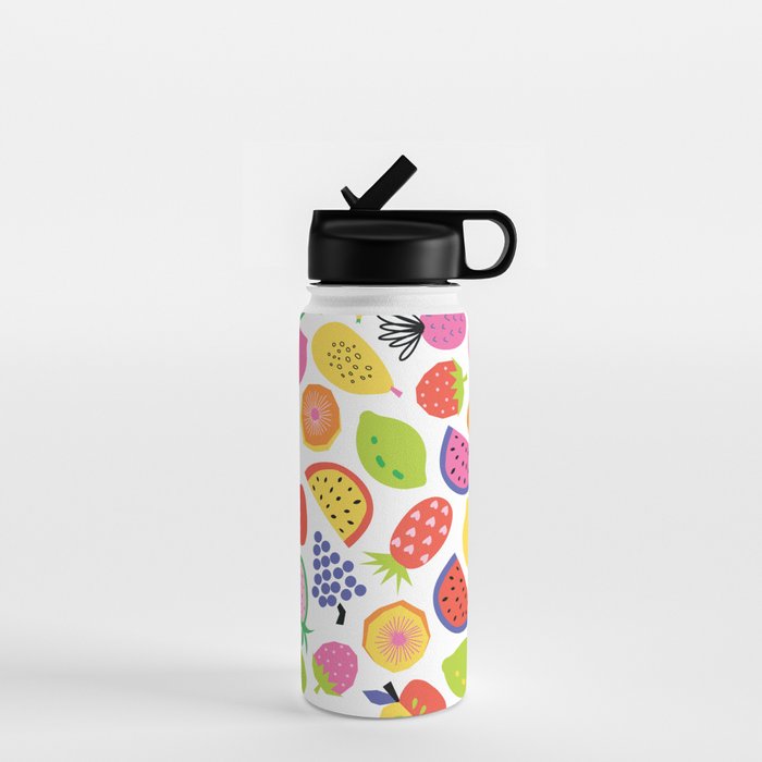 Fruit Salad Pattern Water Bottle Gallery Image 1