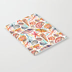 Painted Seashells - Coral & Blue Notebook Gallery Image 2