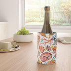 Painted Seashells - Coral & Blue Wine Chiller Gallery Image 4