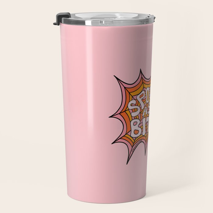 Spooky Ass Bitch Travel Mug Gallery Image 3