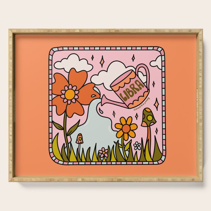 Libra Garden Serving Tray Gallery Image 1