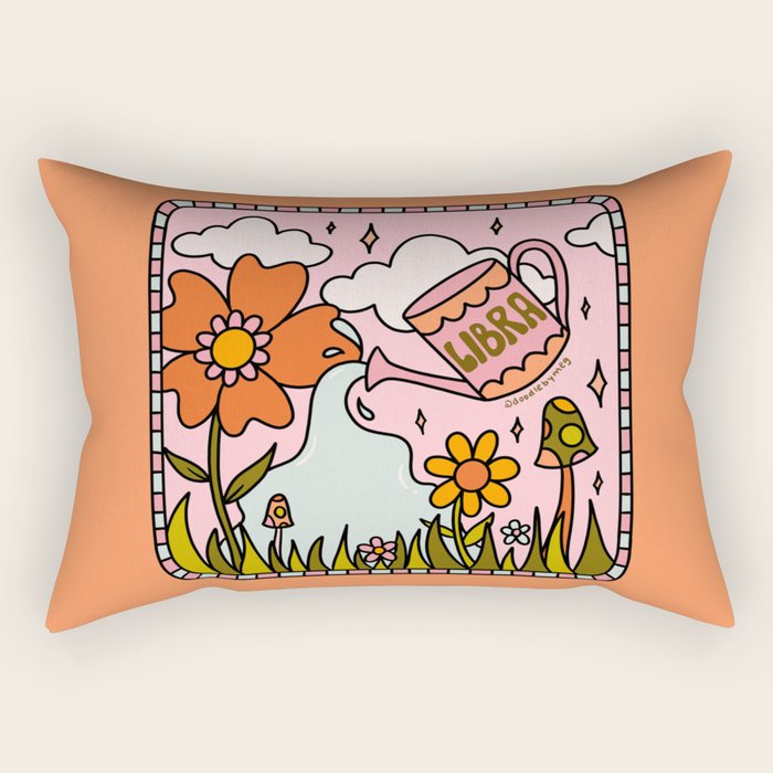 Libra Garden Rectangular Pillow Gallery Image 1