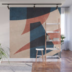 ABSTRACT ALPHABET / Gothic E Wall Mural Gallery Image 1