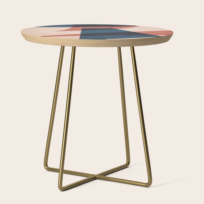 ABSTRACT ALPHABET / Gothic E Side Table Gallery Image 1