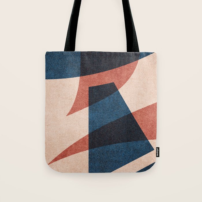 ABSTRACT ALPHABET / Gothic E Tote Bag Gallery Image 1