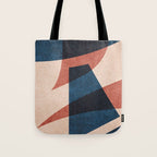 ABSTRACT ALPHABET / Gothic E Tote Bag Gallery Image 1