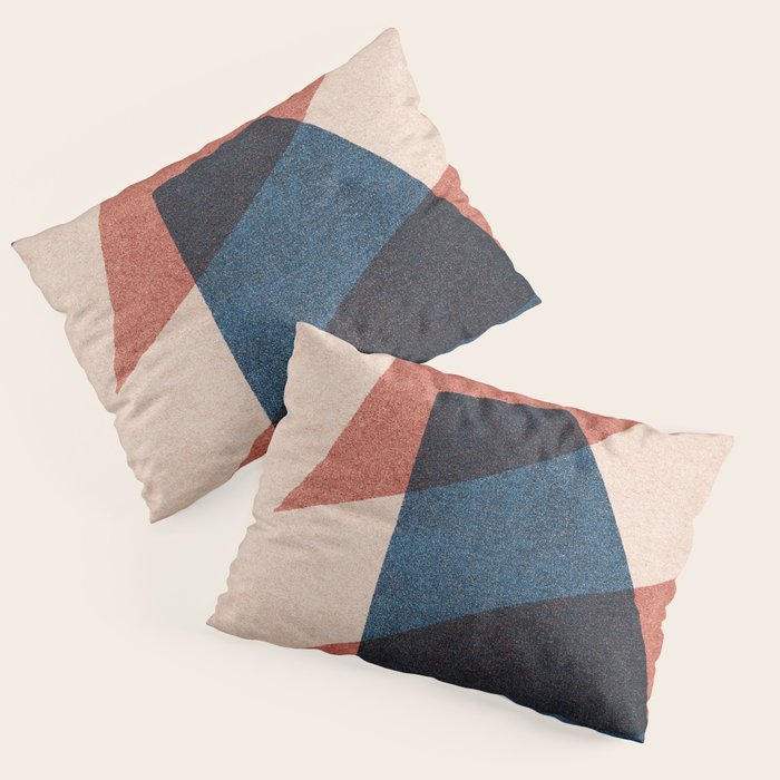 ABSTRACT ALPHABET / Gothic E Pillow Sham Gallery Image 3