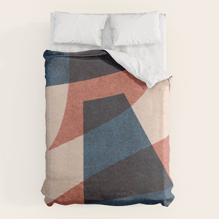 ABSTRACT ALPHABET / Gothic E Duvet Cover Gallery Image 6