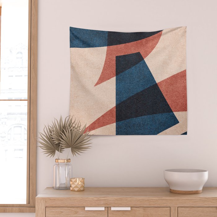 ABSTRACT ALPHABET / Gothic E Wall Tapestry Gallery Image 2