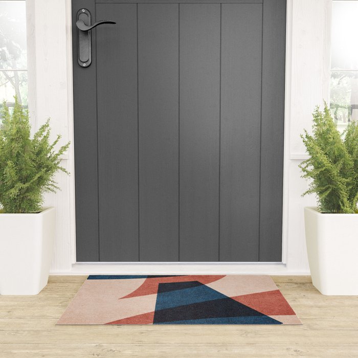 ABSTRACT ALPHABET / Gothic E Welcome Mat Gallery Image 3