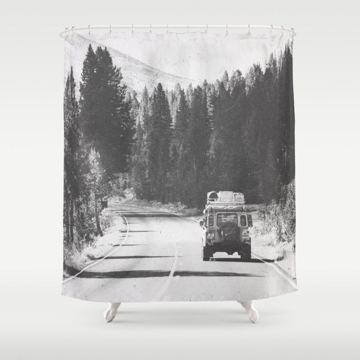 ROAD TRIP X Shower Curtain Gallery Image 1