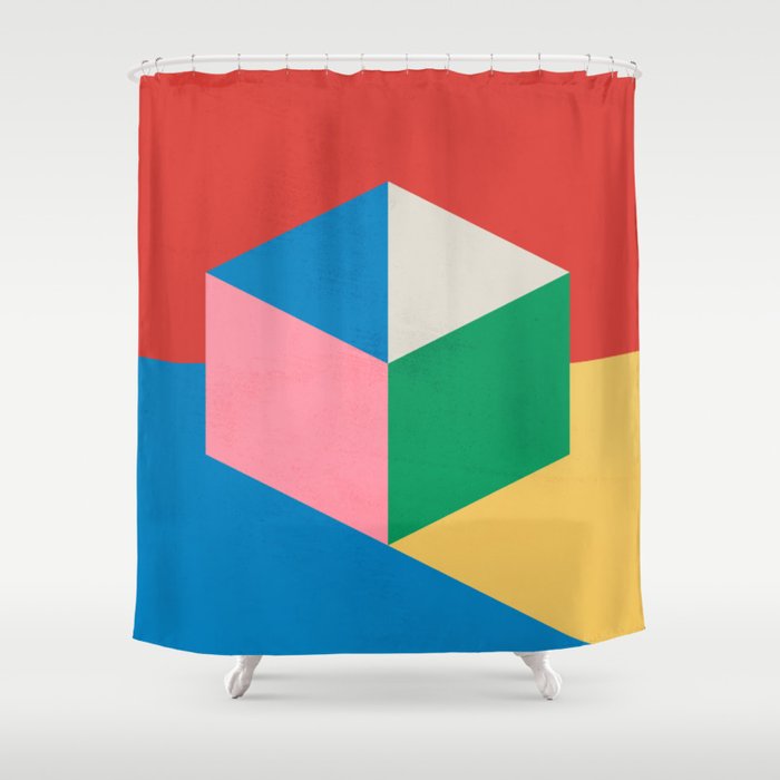 The Box: Bauhaus Edition Shower Curtain Gallery Image 1