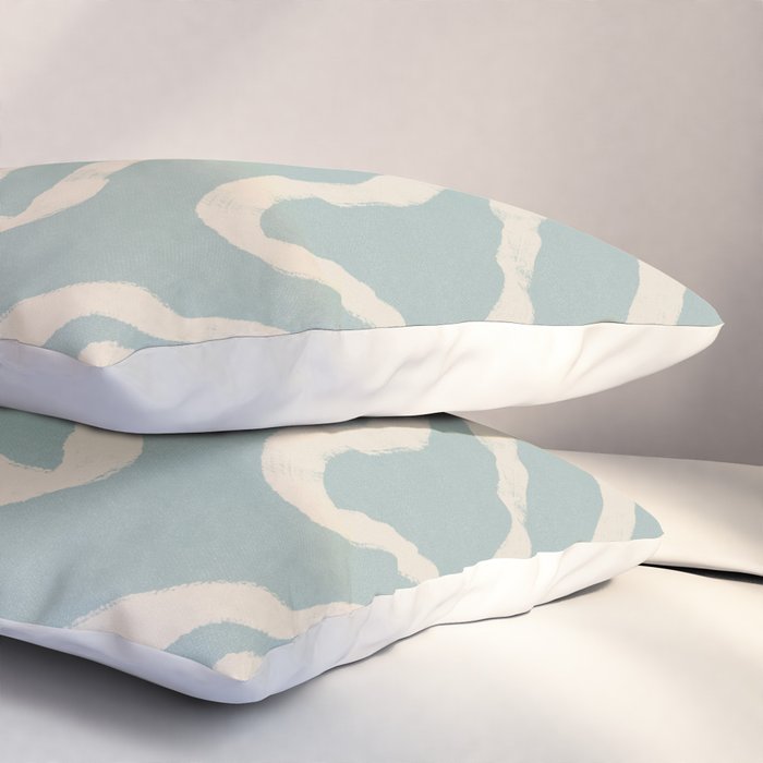 Organical shapes #443 Pillow Sham Gallery Image 3