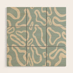 Organical shapes #443 Wood Wall Art Gallery Image 1