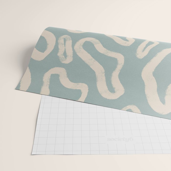 Organical shapes #443 Wrapping Paper Gallery Image 2