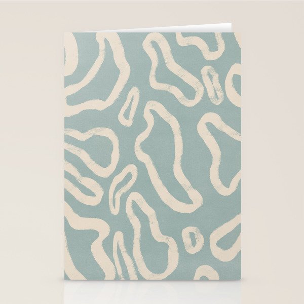 Organical shapes #443 Stationery Card Gallery Image 1
