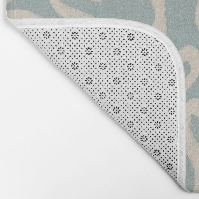 Organical shapes #443 Bath Mat Gallery Image 2