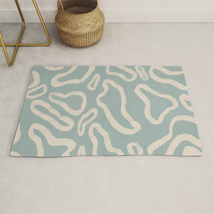 Organical shapes #443 Rug