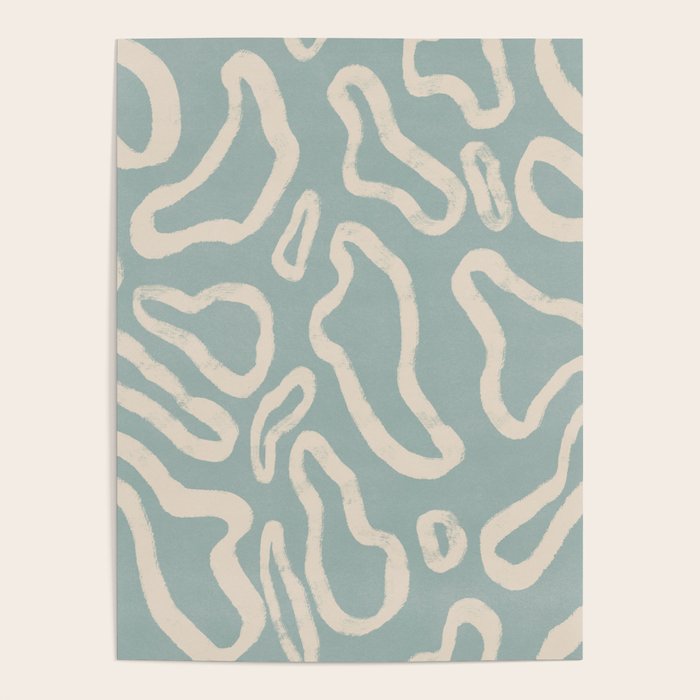 Organical shapes #443 Poster Gallery Image 1