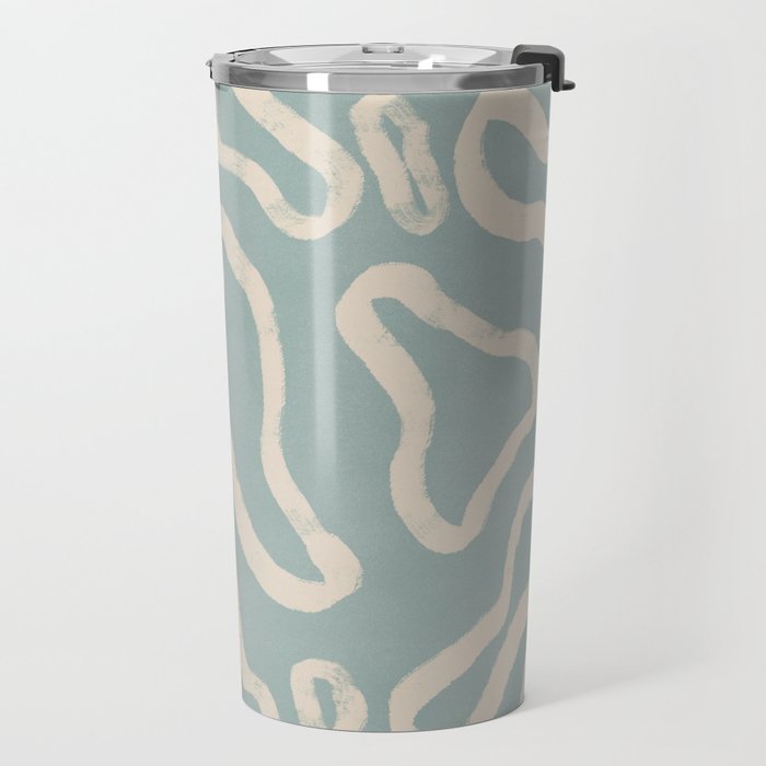 Organical shapes #443 Travel Mug Gallery Image 2