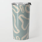 Organical shapes #443 Travel Mug Gallery Image 2