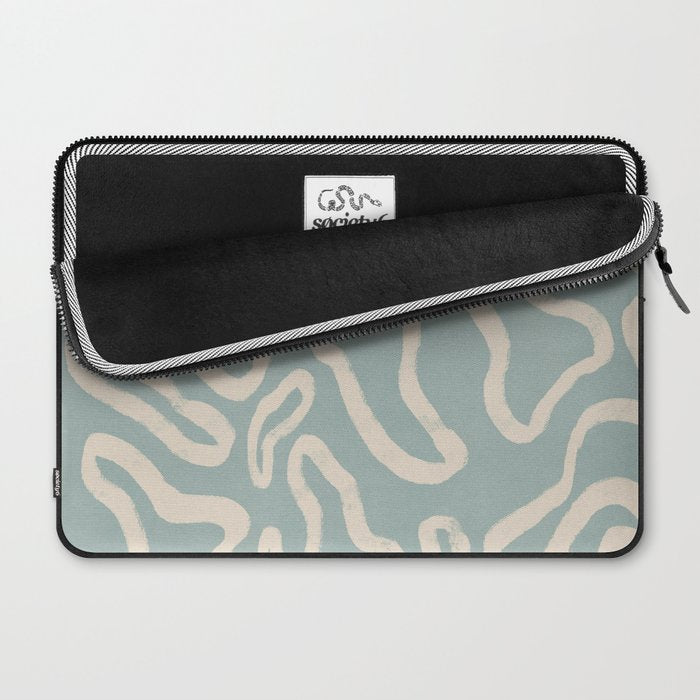 Organical shapes #443 Laptop Sleeve Gallery Image 2