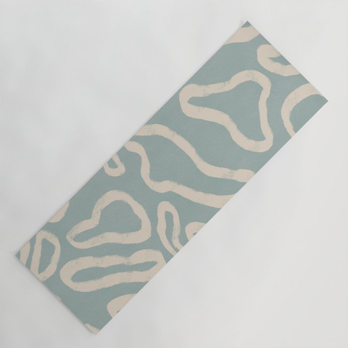 Organical shapes #443 Yoga Mat Gallery Image 1