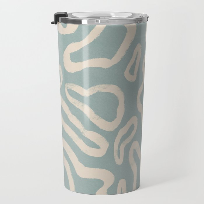 Organical shapes #443 Travel Mug Gallery Image 3