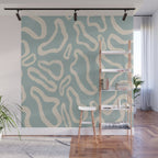 Organical shapes #443 Wall Mural Gallery Image 1