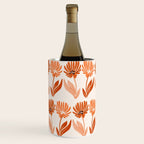 Cinnamon Twin Floral Pattern Wine Chiller Gallery Image 1