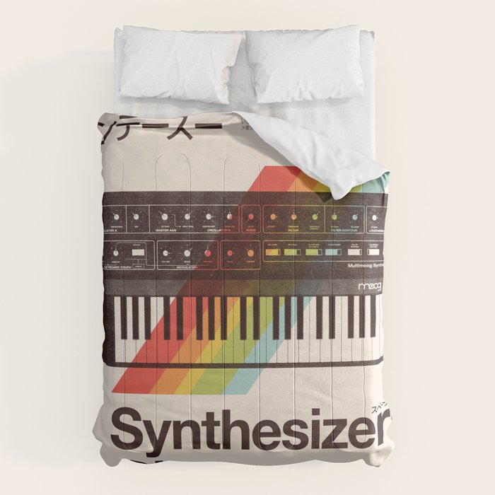 Synthesizers Club Comforter Gallery Image 6