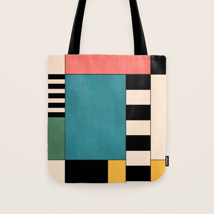 Geometric Abstraction 100 Tote Bag Gallery Image 1
