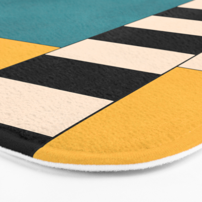 Geometric Abstraction 100 Bath Mat Gallery Image 3