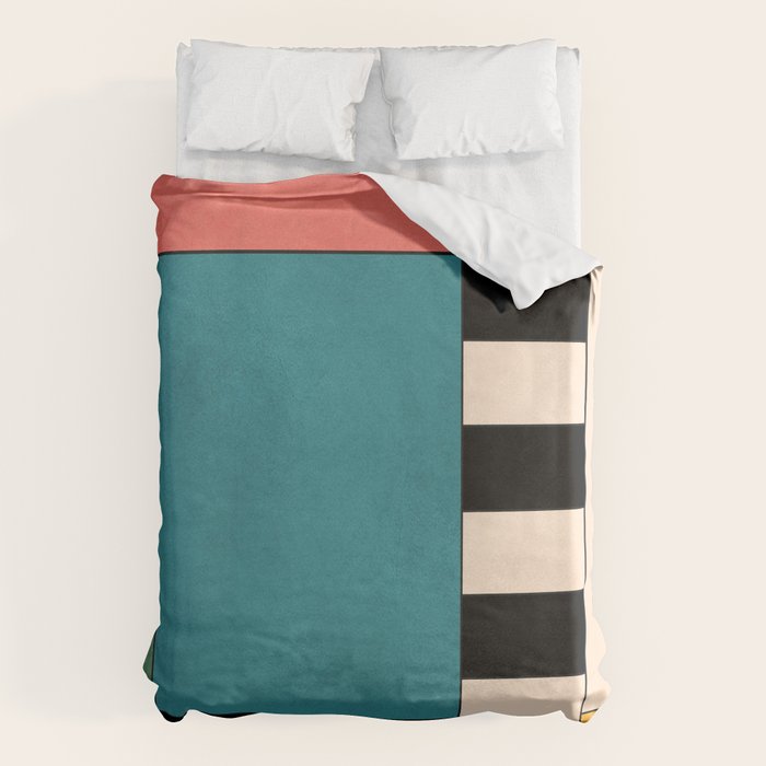 Geometric Abstraction 100 Duvet Cover Gallery Image 6