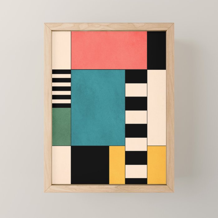 Geometric Abstraction 100 Mini Art Print Gallery Image 1