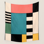 Geometric Abstraction 100 Wall Tapestry Gallery Image 4