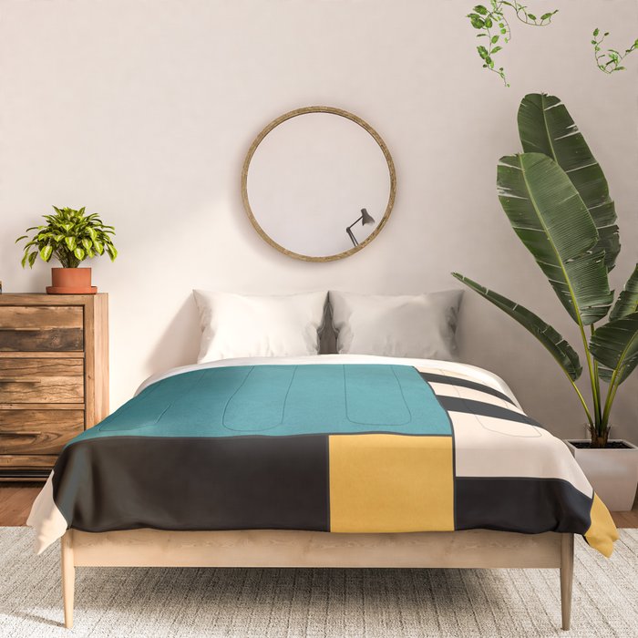 Geometric Abstraction 100 Comforter Gallery Image 3