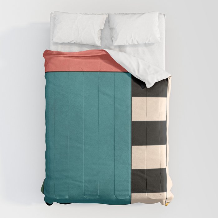 Geometric Abstraction 100 Comforter Gallery Image 6