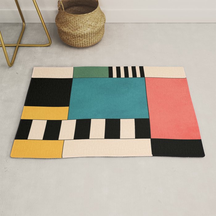 Geometric Abstraction 100 Rug Gallery Image 1