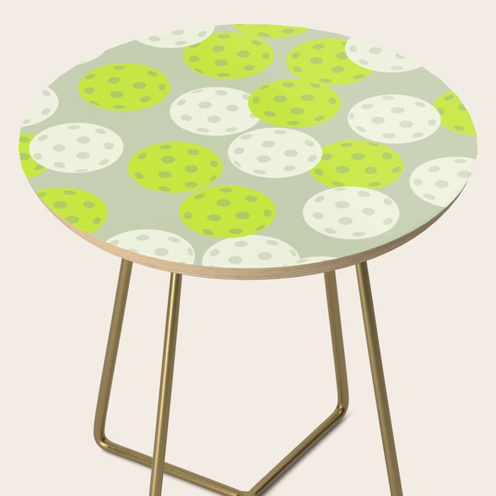 Pickleball Ball Pattern Side Table Gallery Image 2