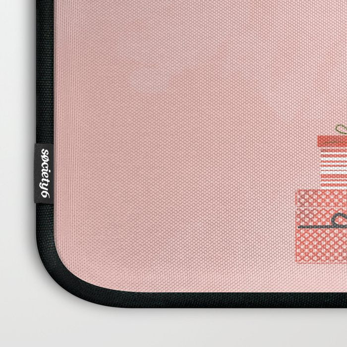 Christmas Chicken - illustration Laptop Sleeve Gallery Image 3