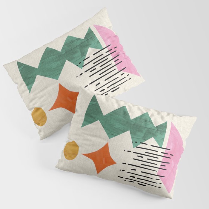 Midcentury Float Pillow Sham Gallery Image 1
