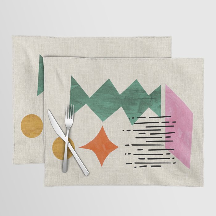 Midcentury Float Placemat Gallery Image 1