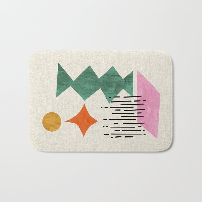 Midcentury Float Bath Mat Gallery Image 1
