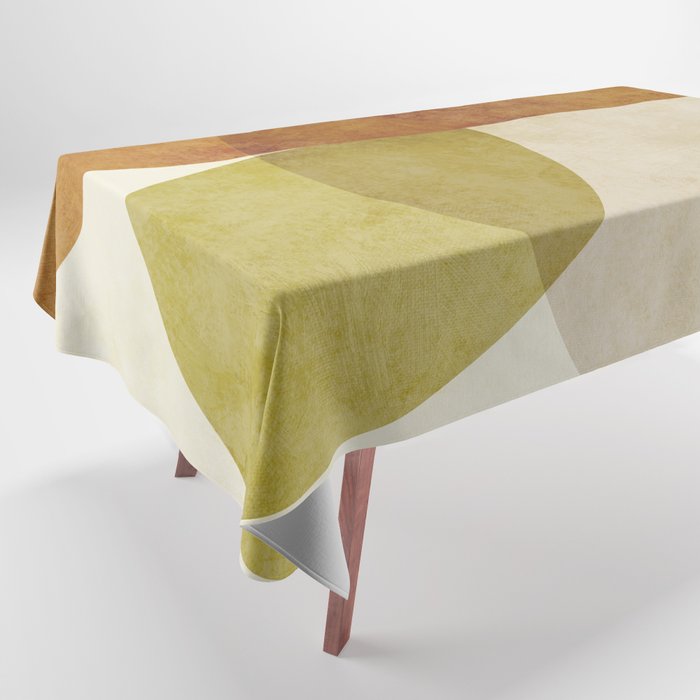 organic shapes abstract boho 4 Tablecloth Gallery Image 1