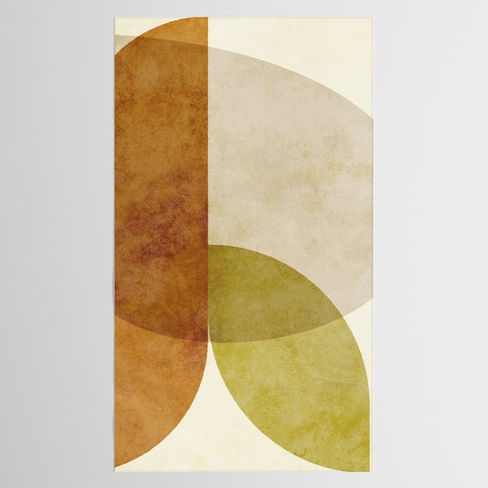 organic shapes abstract boho 4 Tablecloth Gallery Image 2